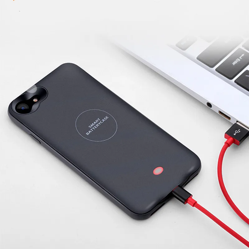 Чехол для зарядного устройства iPhone 6 6s Plus 4000 мА/ч резервный внешний аккумулятор 7