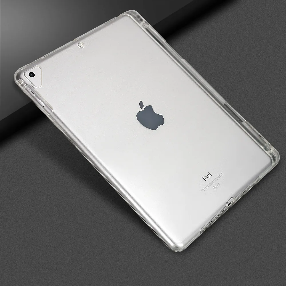 Прозрачный чехол для iPad 9 7 2018 2017 / Pro резиновый планшета Мягкий силиконовый 5 6 Air