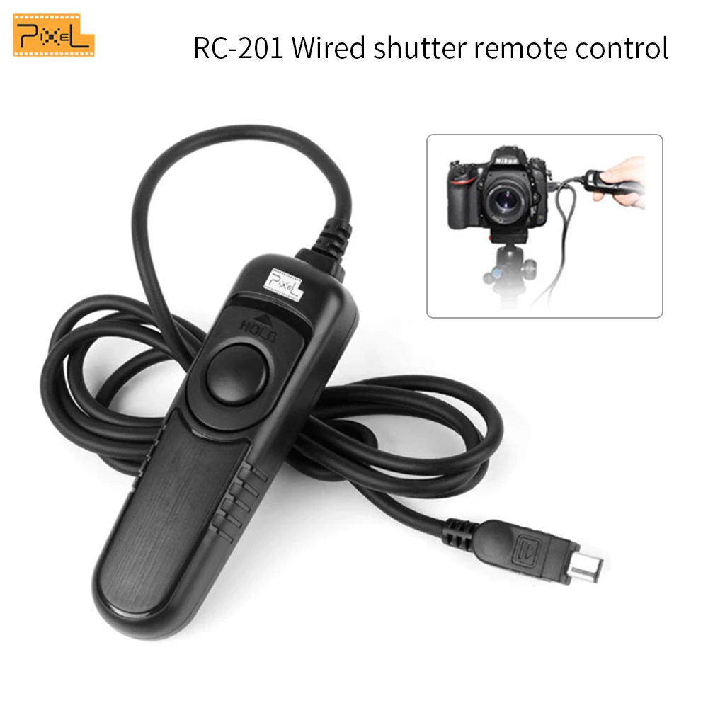 PIXEL RC-201 проводной затвор приемопередатчик удаленного Управление для Canon 7D 5D 6D 50D 40D