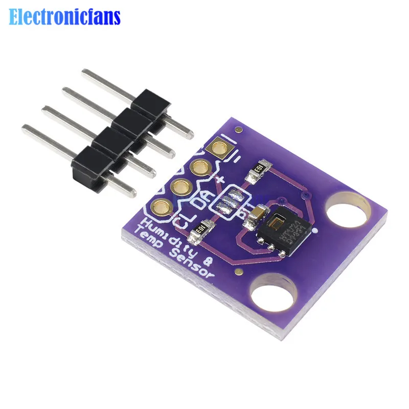 Модуль датчика температуры и влажности SHT21 SI7021 HDC1080 1 комплект|module i2c|module temperaturemodule