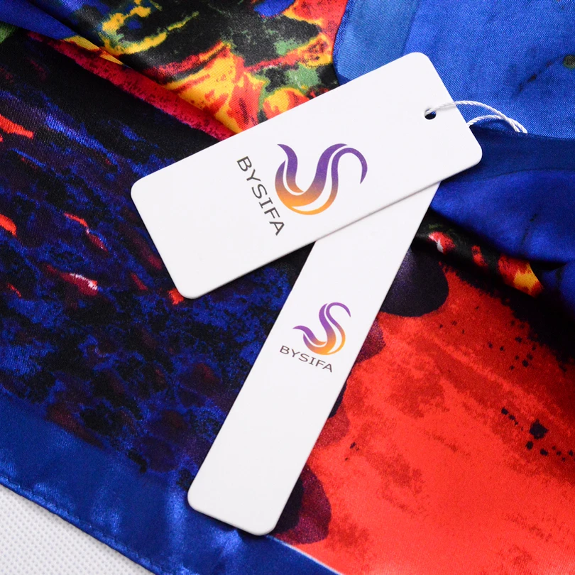 Весна [BYSIFA] квадратные шарфы с подсолнухами головной платок для женщин бренд Ван