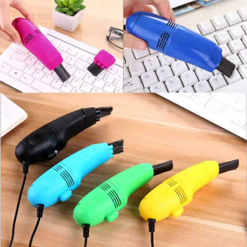 Мини-пылесос для клавиатуры 6 цветов USB пылесборник ПК ноутбука компьютера |