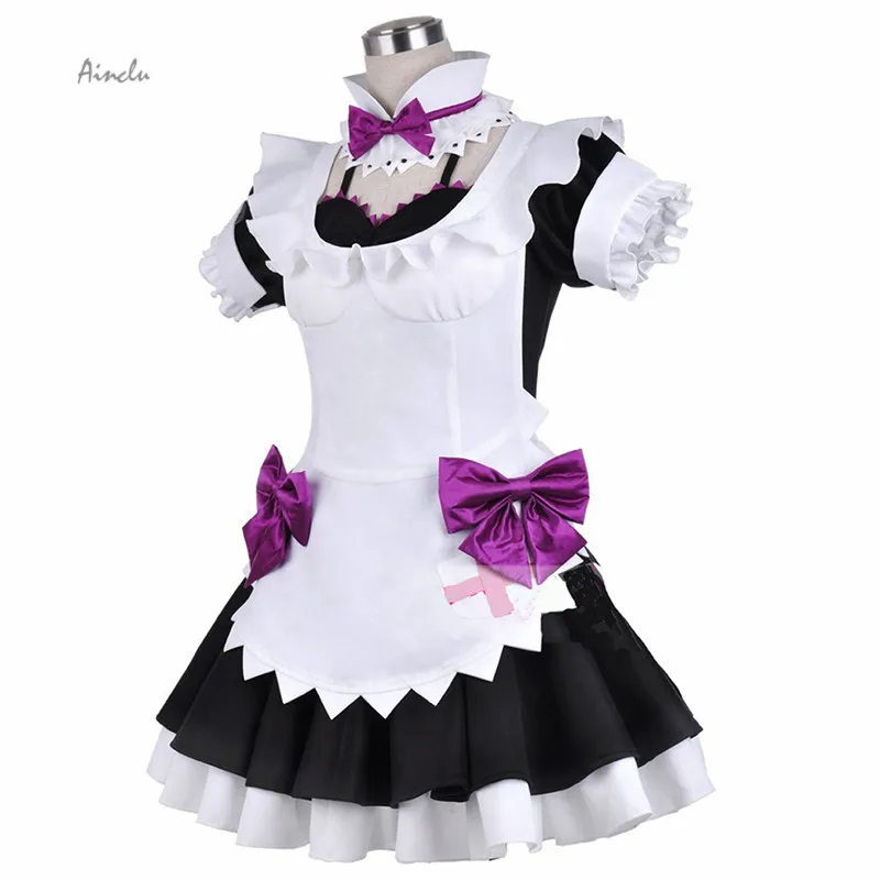 Ainclu/бесплатная доставка Для взрослых детей Любовь в живую! Nishikino Mak Maid Косплей