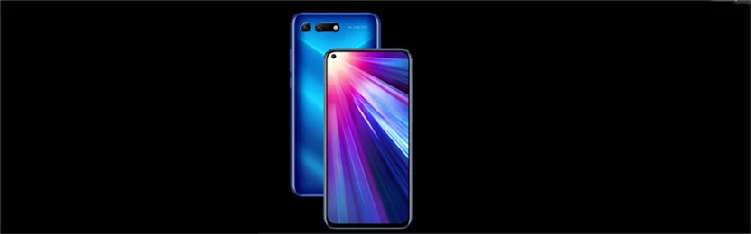 Honor View 20 смартфон V20 6," Fullview 4000 мАч SuperCharge Kirin 980 Восьмиядерный Android 9 45MP AI камера OTG NFC мобильный телефон