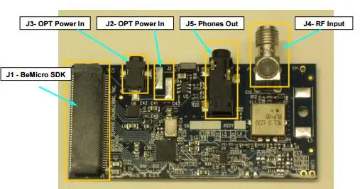 

UDPSDR-HF1 LTC2249 ADC Development Board 80MSPS SDRstick Programmer IDE