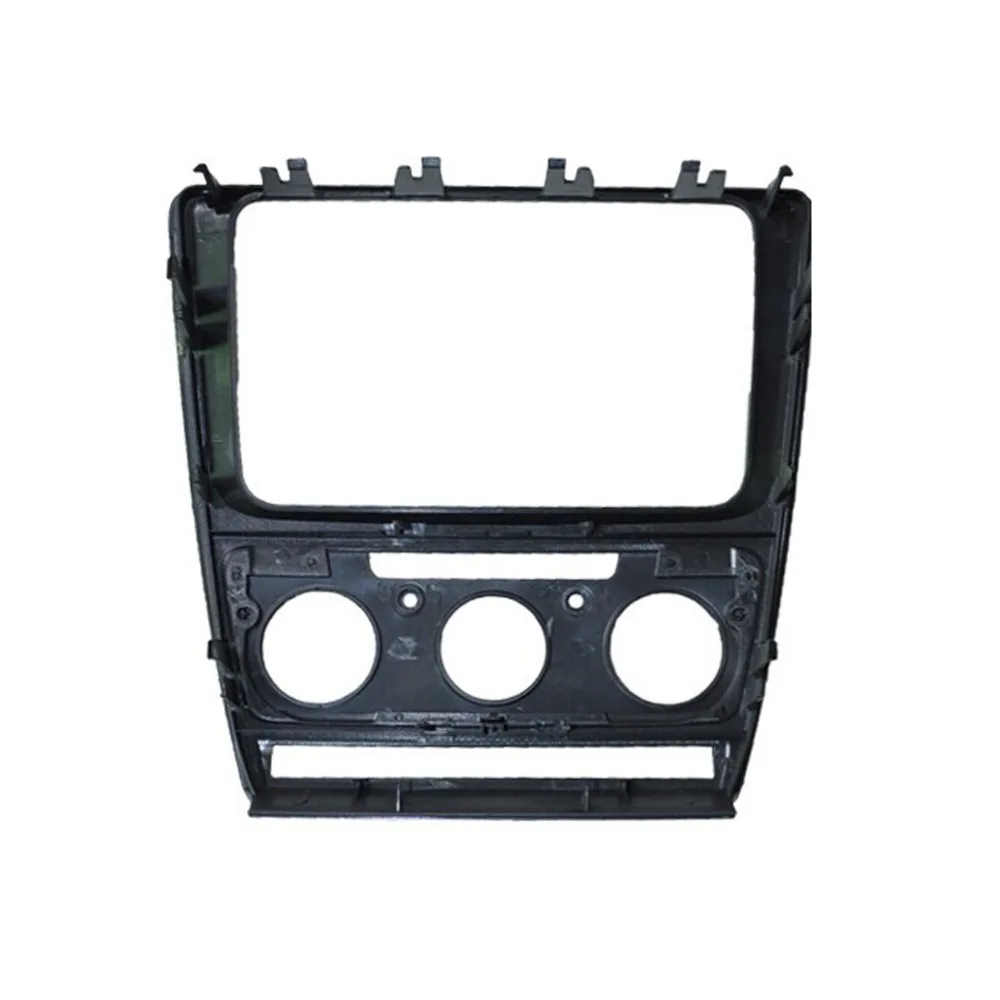 Двойной Din для SKODA Octavia авто/Руководство A/C 2008-2013 аудио фасции стерео радио DVD CD панель приборная панель отделка комплект рамка