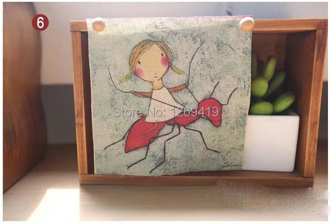 Швейная игрушка для девочек из хлопка и льна 6 шт./лот|textile spares|textile engravingtextile denim |