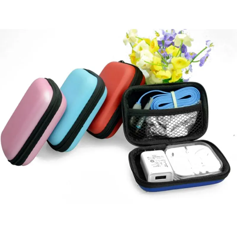 Цветные наушники чехол дорожная сумка для хранения наушников Защитный ящик