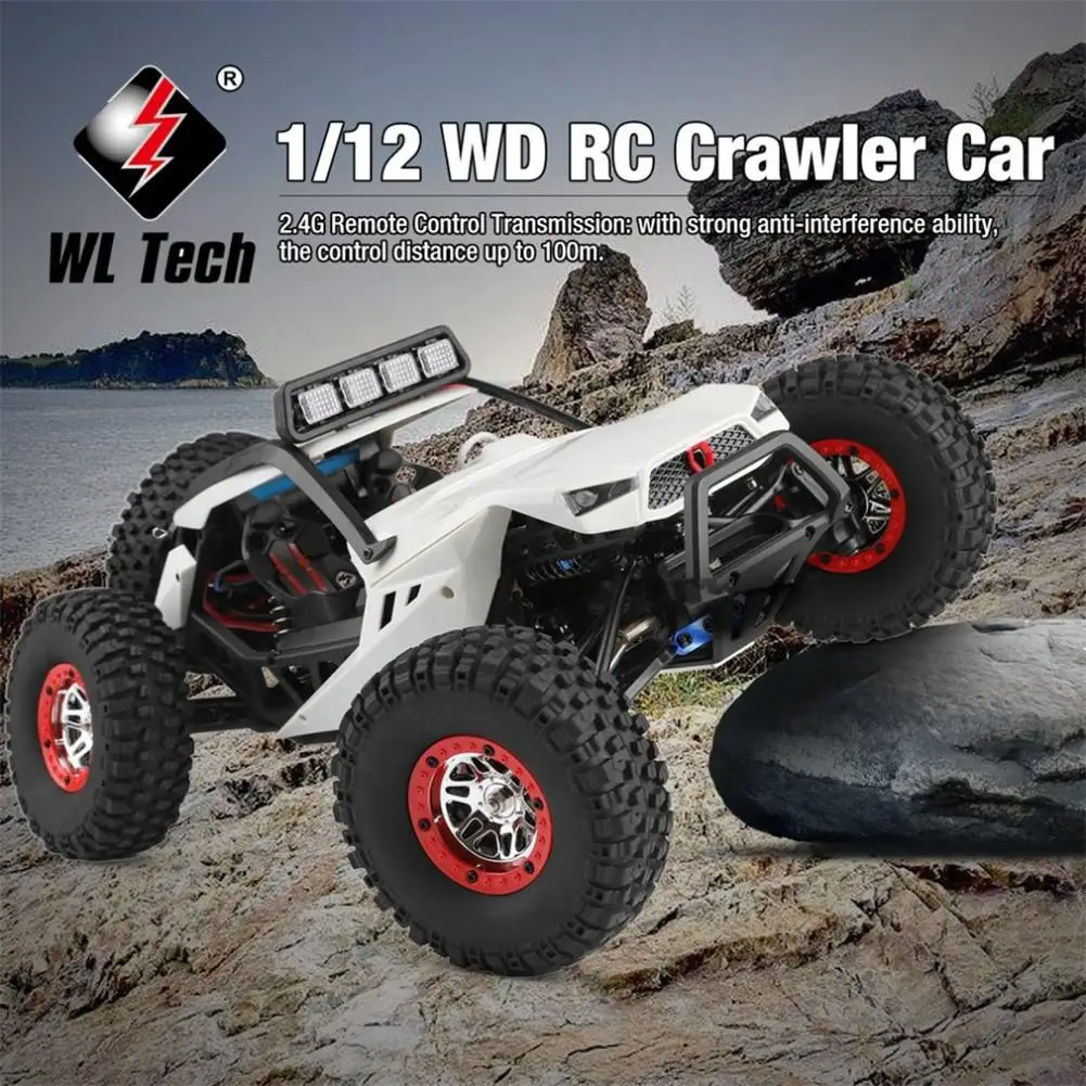 RCtown Wltoys 12429 4WD 1/12 Электрический альпинистский высокоскоростной внедорожный автомобиль симулятор автомобиля дистанционного управления