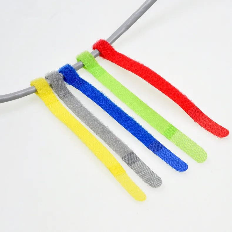 10 шт. лента с крючками и петлями типа P MT018 ширина мм длина 10/15/17 5 см|cable ties|magic tape