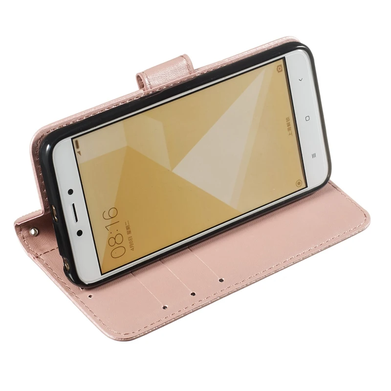 Кожаный флип-чехол-кошелек для Coque Xiaomi Redmi 4X, флип-чехол, чехол для телефона Etui Xiami Redmi 4X4 X X4 5,0, кошелек, чехол-книжка