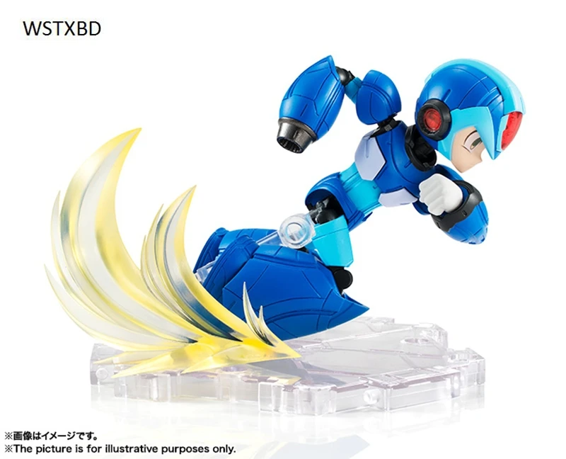 WSTXBD оригинальный стиль NXEDGE NX Rockman X фигурка из ПВХ игрушки фигурные куклы синяя