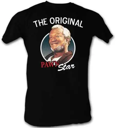 Sanford & Son забавная ТВ шоу оригинальная пешка звезда для взрослых Футболка REDD