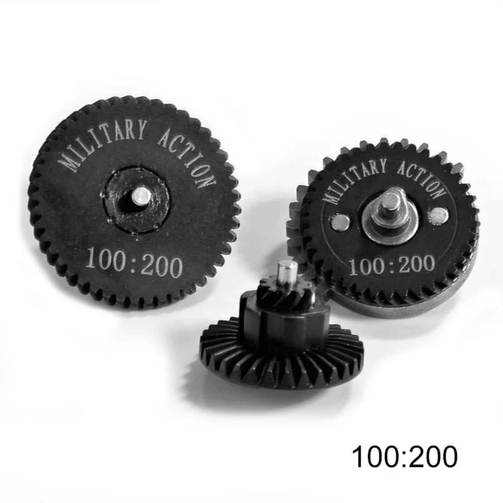 100 to 200 Охота Пейнтбол армии аксессуаров 12:1/13:1/16:1/18:1/32: 1/100: 200/100: 300 крутящий момент Скорость Шестерни набор AEG Airsoft Шестерни коробки - Цвет: 100 to 200