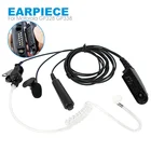 Air трубка Динамик гарнитуры микрофон для Motorola Walkie Talkie GP328 GP338 GD380 GP340 HT750 HT1250 анти-излучения Наушники Аксессуары