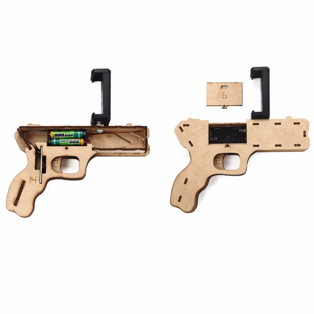 AR игровой пистолет 3D головоломка Дополненная реальность консоль Bluetooth пульт