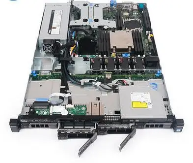 Серверная стойка 430 1U оригинальная б/у с DDR4 ECC REG жестким диском и EPRC H330 raid картой