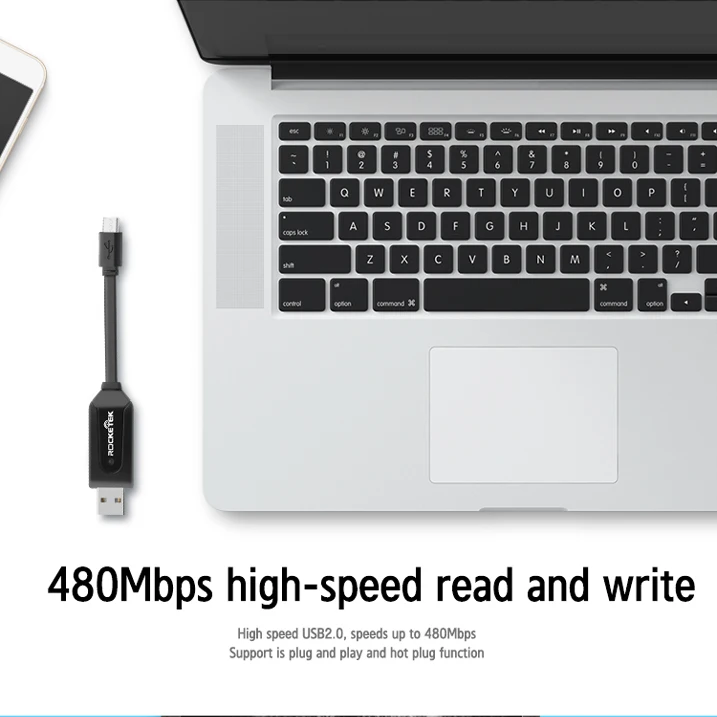 Rocketek micro usb 2,0 мульти 2 в 1 памяти otg телефон кард-ридер адаптер для SD/TF micro SD ПК компьютер Ноутбук аксессуары