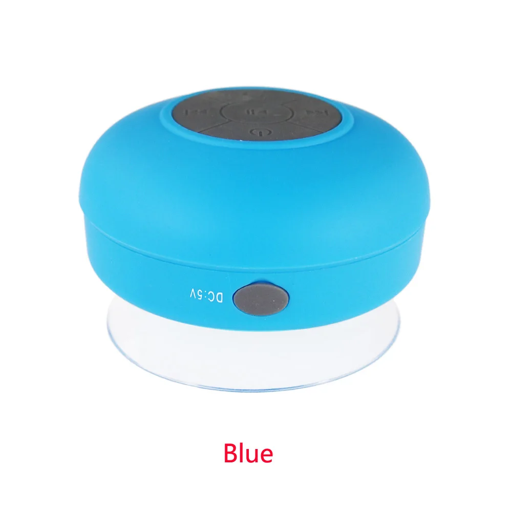 Portable Waterproof Bluetooth Mini Speaker Handsfree Wireless Shower mic loud Sound Boom Box Receive Call Music Suction | Электроника