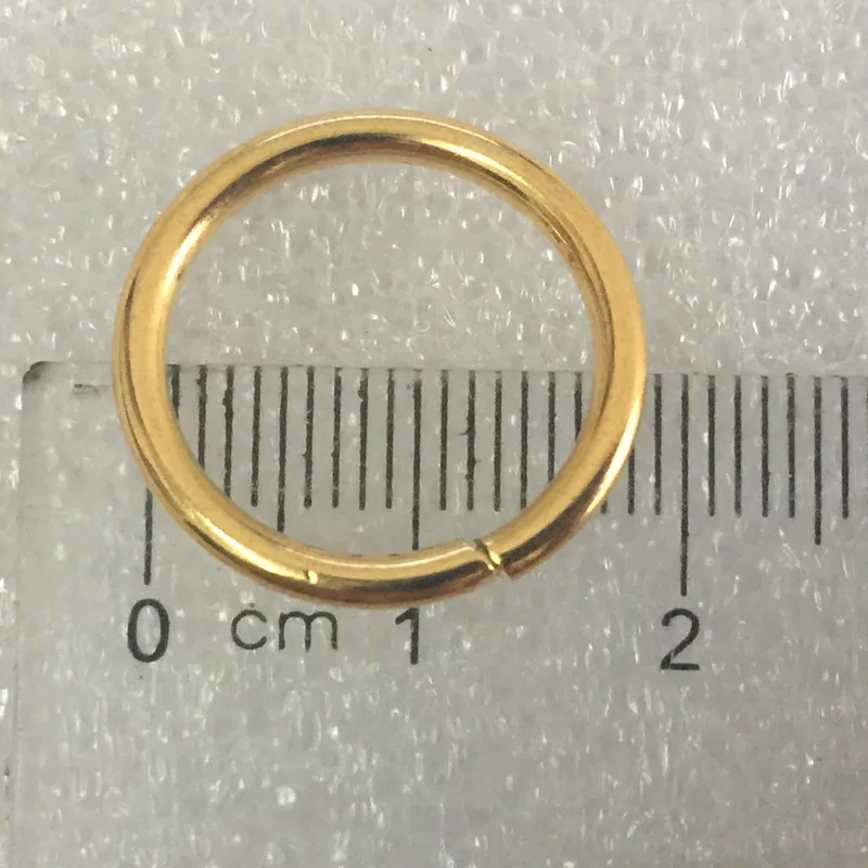 50 шт. 15 мм Золотые круглые кольца из кожи|ring o|ring of oring ring |