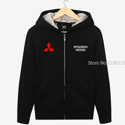 Осень и зима автомобиля Mitsubishi моторы Толстовка 4S магазин послепродажное пальто