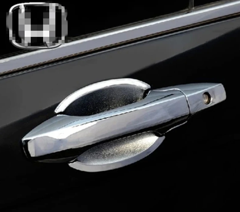 FUNDUOO новая хромированная Автомобильная дверная ручка Чаша для Honda CRV CR-V 2007 2008 2009 2010 2011 Прямая поставка
