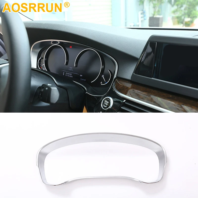 

Console Dashboard Frame Cover Trim Car Styling For BMW 5 series G30 2018 2019 520i 520d 530i Car Accessories