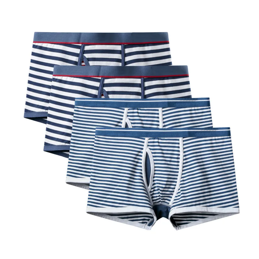 4Pcs A0917 Mix D28 4 шт./лот горячая Распродажа, мужские плавки, новинка Mr Модная стильная качественная хлопковая Мужская Мужские шорты-боксеры, детское белье, трусы мужские дома детское нижнее белье - Цвет: 4Pcs A0917 Mix D28