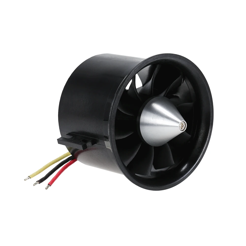 Регистровая доставка 1 комплект RC Motor 70 мм EDF set 2827 2600KV 10 Blades Ducted Fan для Самолет|ducted