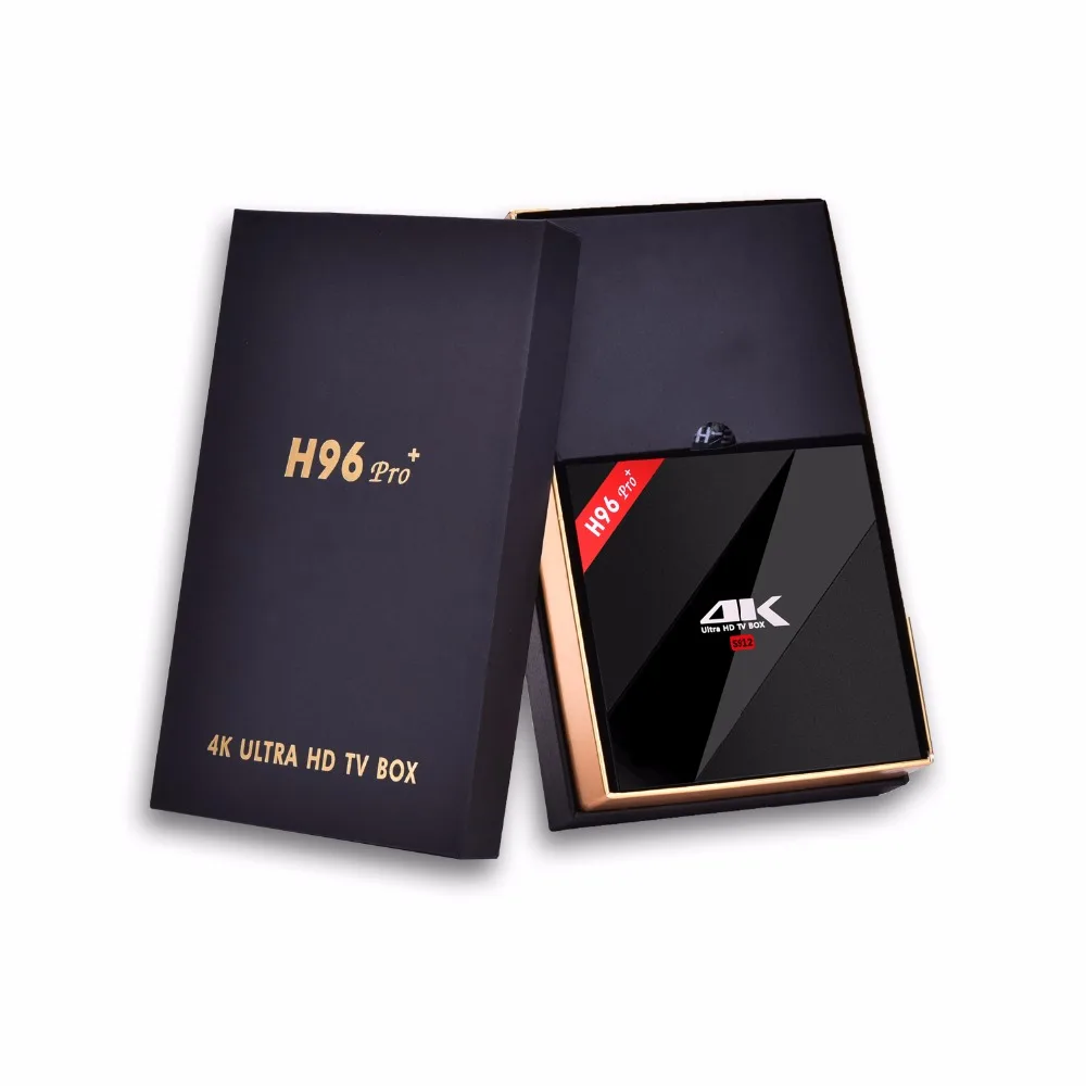 VHXSIN 5 шт./лот H96 Pro Plus Android 7 1 TV Box 3G/32G Amlogic S912 Восьмиядерный 64 бит | Электроника
