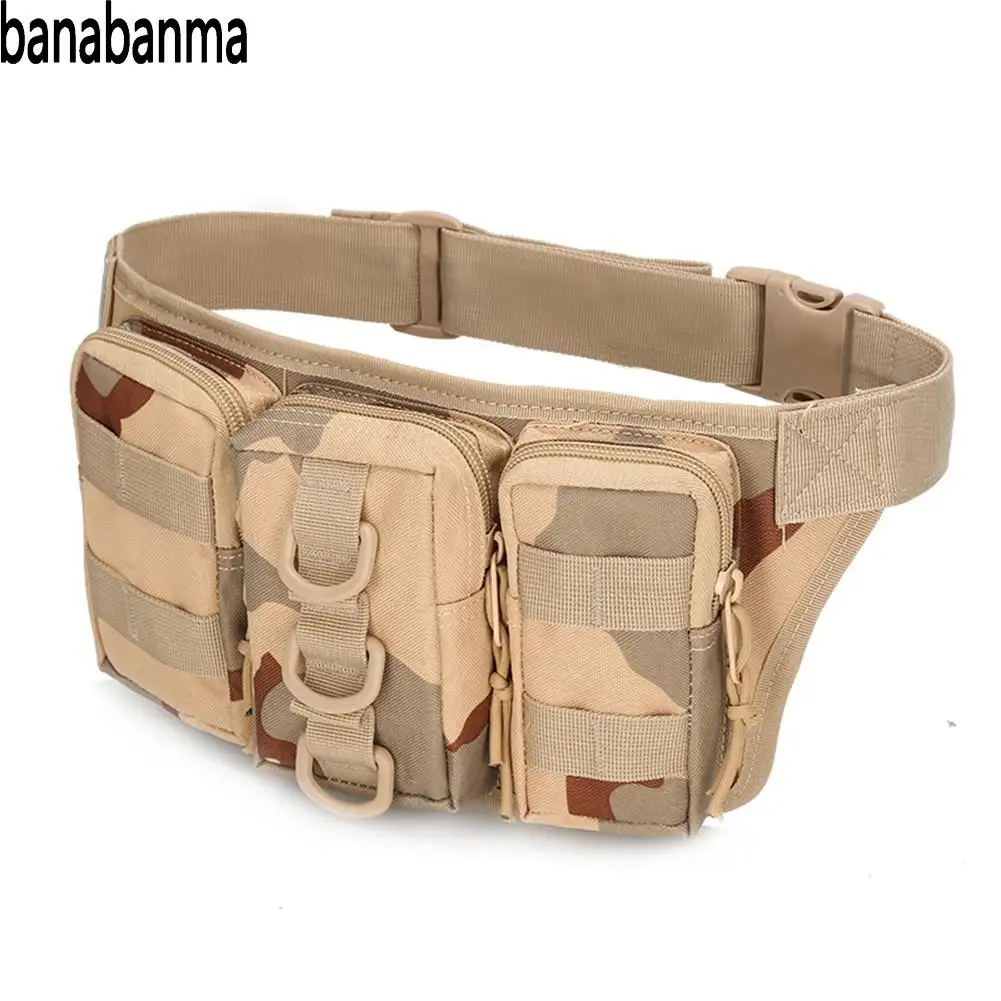 Мужская и Женская поясная сумка Banabanma легкая водонепроницаемая для отдыха на