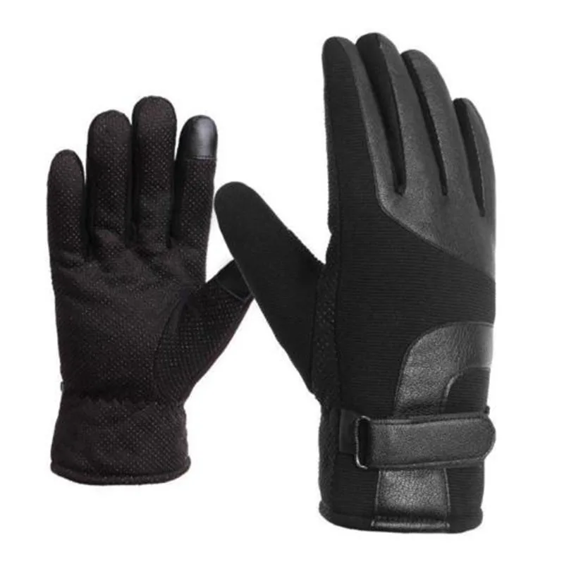1 пара мужские и женские теплые перчатки для велоспорта утолщенные бархатные