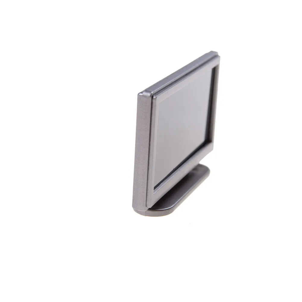 Кукольный домик миниатюрный широкий экран телевизор плоская панель ЖК-Телевизор