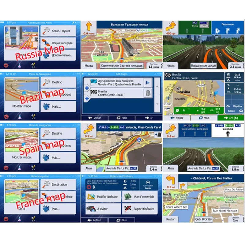 GPS карта micro SD карты 32 ГБ для windows ce 6 0 Android новая последняя бесплатное обновление gps