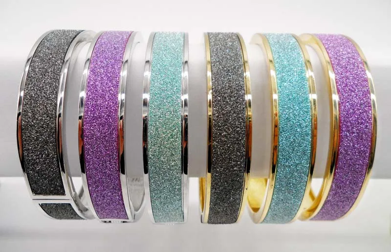 Модные Золотые Серебряные Браслеты Pulseiras Новый тусклый польский дизайн горный