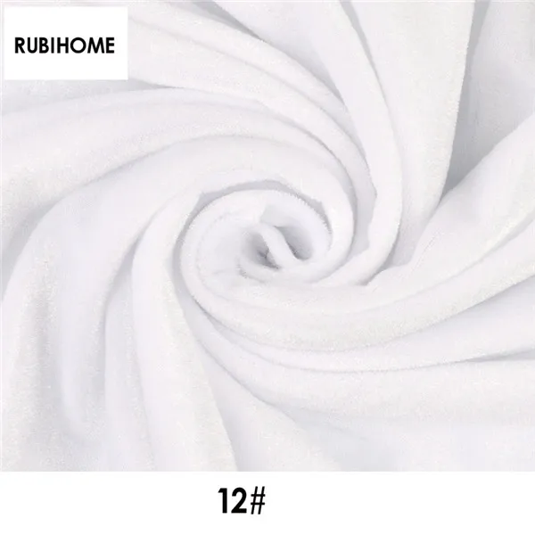 RUBIHOME(100x150 см/шт) велюровая плюшевая ткань для рукоделия шитья Лоскутная диванная Подушка занавеска материал домашний Декор ткань
