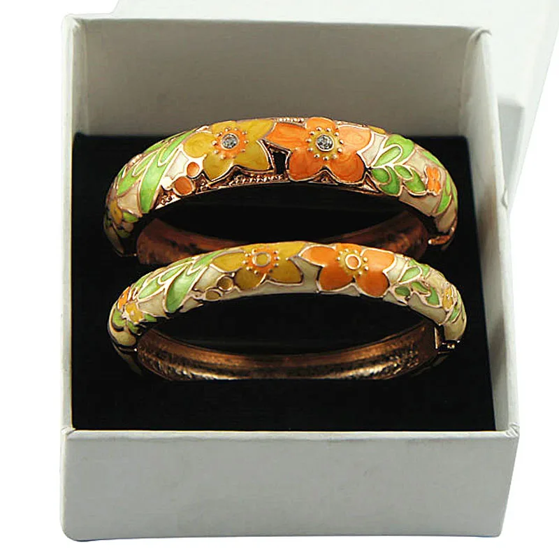 UJOY подарок родитель-ребенок Высокое качество цветок перегородчатая браслет