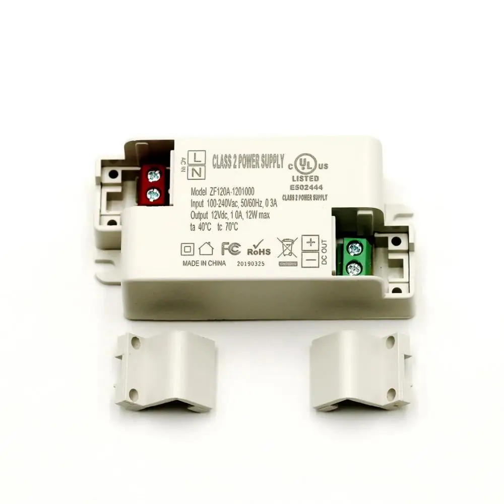 Светодиодный драйвер постоянного напряжения UL12V1A12W для шкафа макияжа зеркало