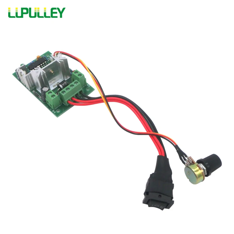LUPULLEY PWM контроллер скорости двигателя постоянного тока/регулятор тока 12 В/24 В/36 В