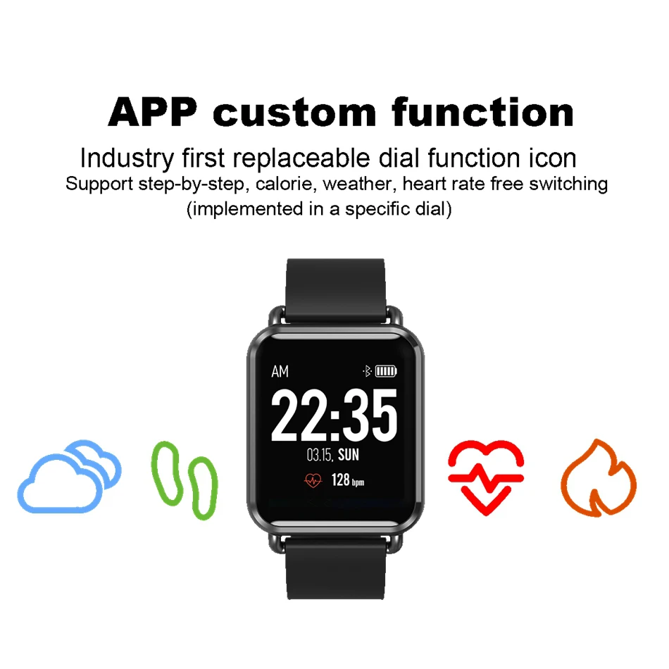 2018 Newwear Q3 Smartwatch Для мужчин женщин динамический дисплей для отображения данных по
