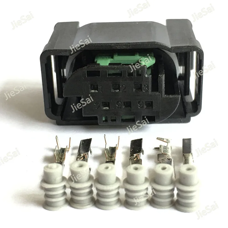 6 Pin 1 967616 7M0 973 119 Tyco педаль акселератора разъем для BENZ BMW Дроссельный клапан сенсор