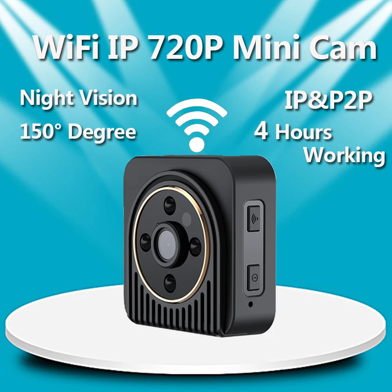 H5 мини видеокамера Беспроводной Wi-Fi IP видеорегистратор Cam Регистраторы HD 720 P 150