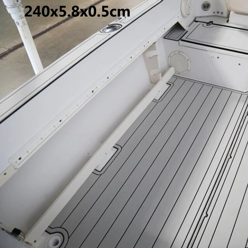 Самоклеющиеся EVA RV напольное покрытие для лодки искусственная имитация тика