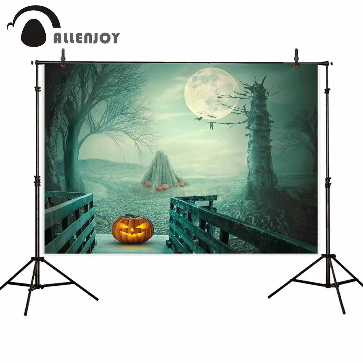 Фон для профессиональной фотосъемки Allenjoy с изображением мертвых деревьев старых