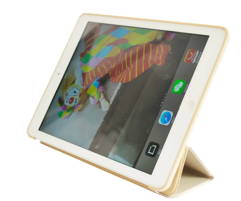 Умный чехол для Apple iPad mini 2 3 1 ультра тонкий искусственная кожа и силикон задняя
