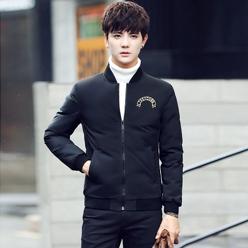 Новинка 2017 зимний стиль мужские короткие изысканные пуховики высокое качество 90%