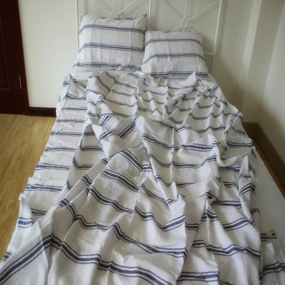 Комплект постельного белья из 3 предметов белье с французской промывкой