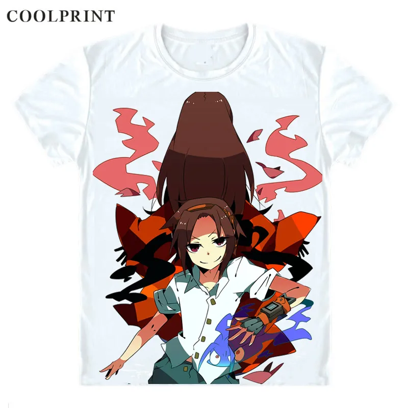 Style 18 Asakura Yoh Asakura Yo футболка Shaman King Hiroyuki Takei Shaman Kingu Повседневная футболка премиум-класса футболки с короткими рукавами и принтом - Цвет: Style 18