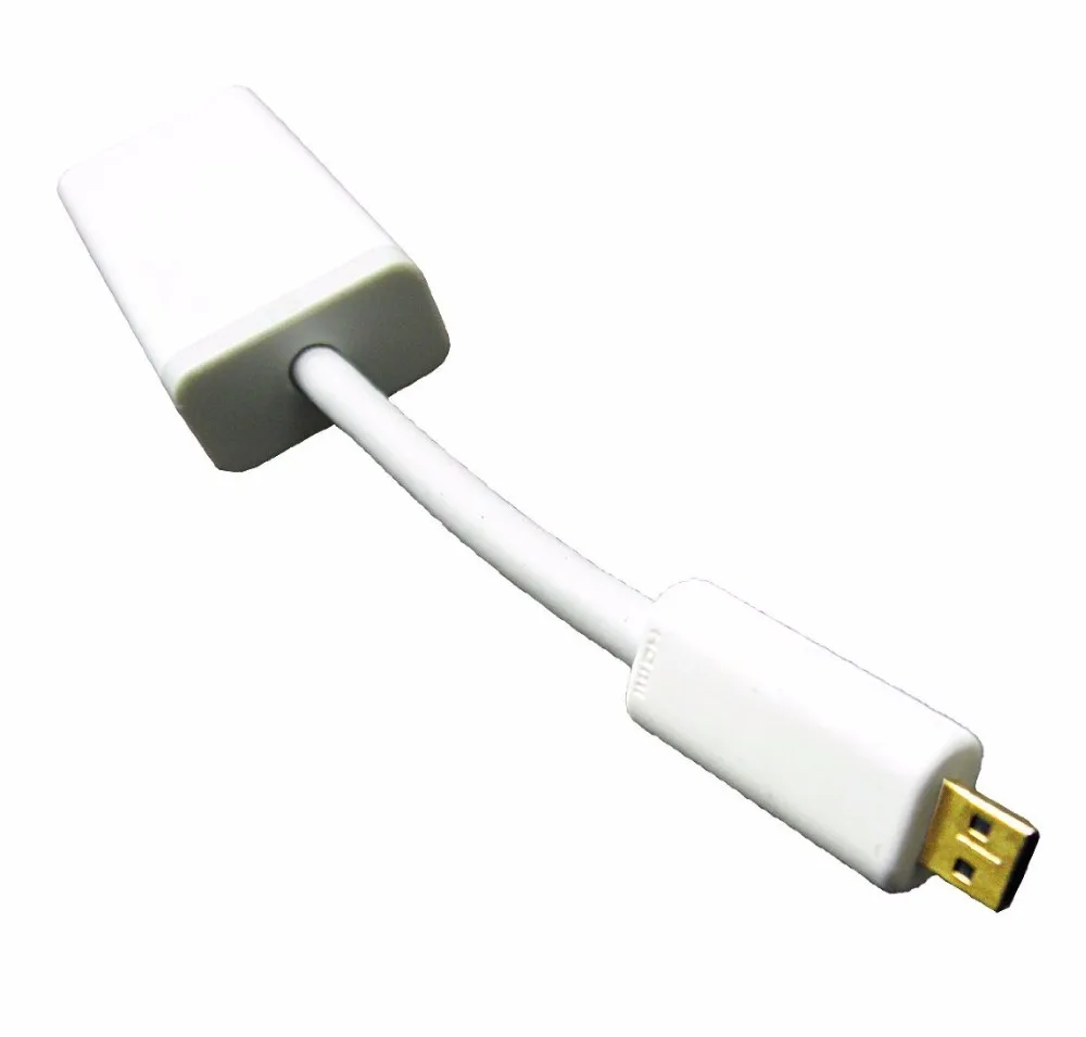 Оригинальный переходник Micro HDMI в VGA внешний адаптер для ультрабука ACER планшетного