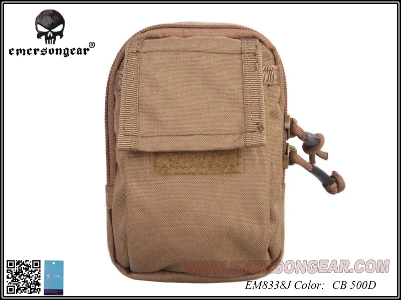 CB Emersongear Emerson MOLLE спортивное оборудование поясная сумка Военная охота Универсальный Вспомогательные аксессуары чехол - Цвет: CB